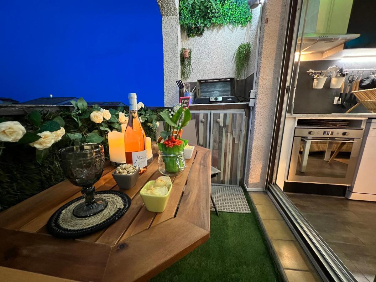 Azur Appartement Le Barcarès Buitenkant foto